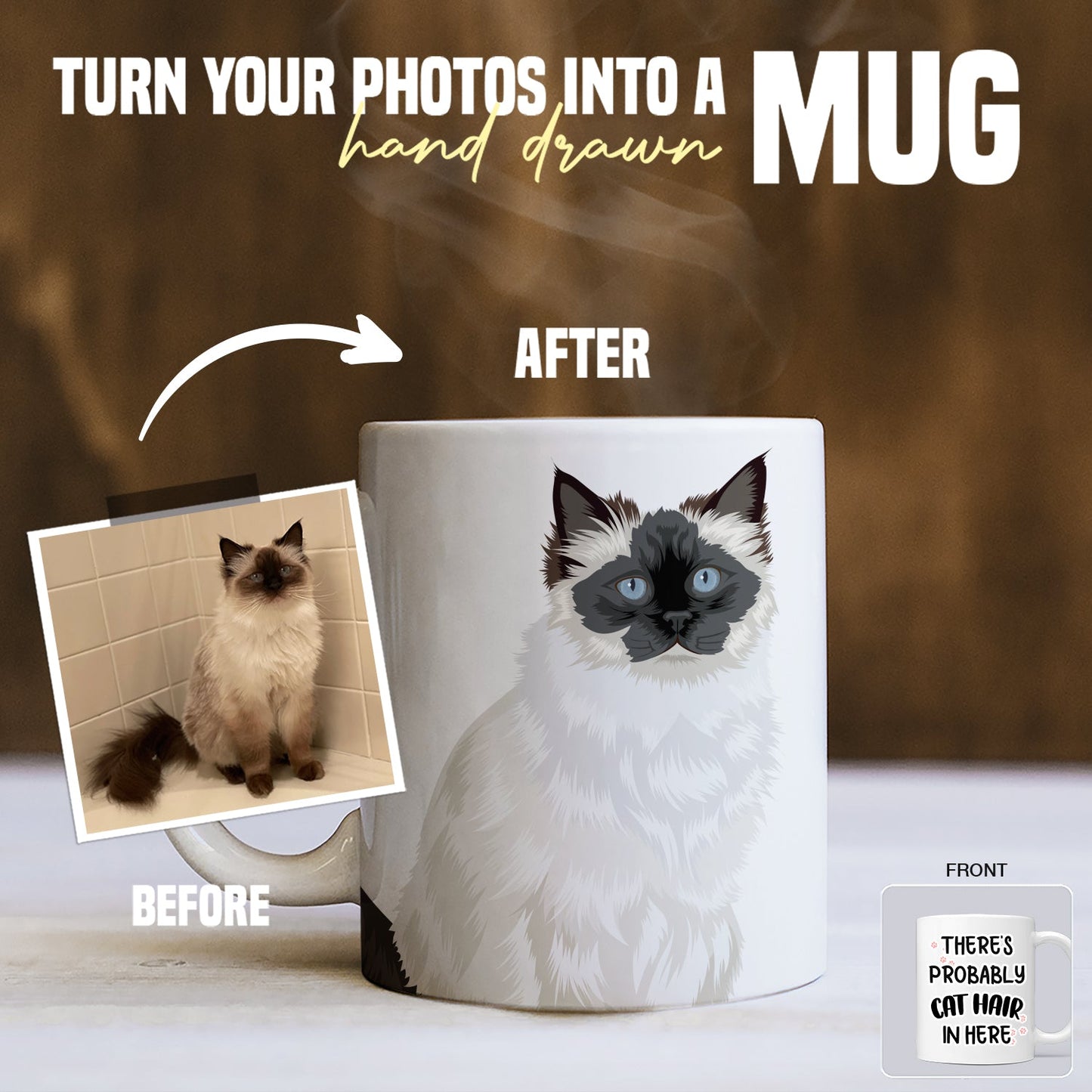 Personalized Cat Mug