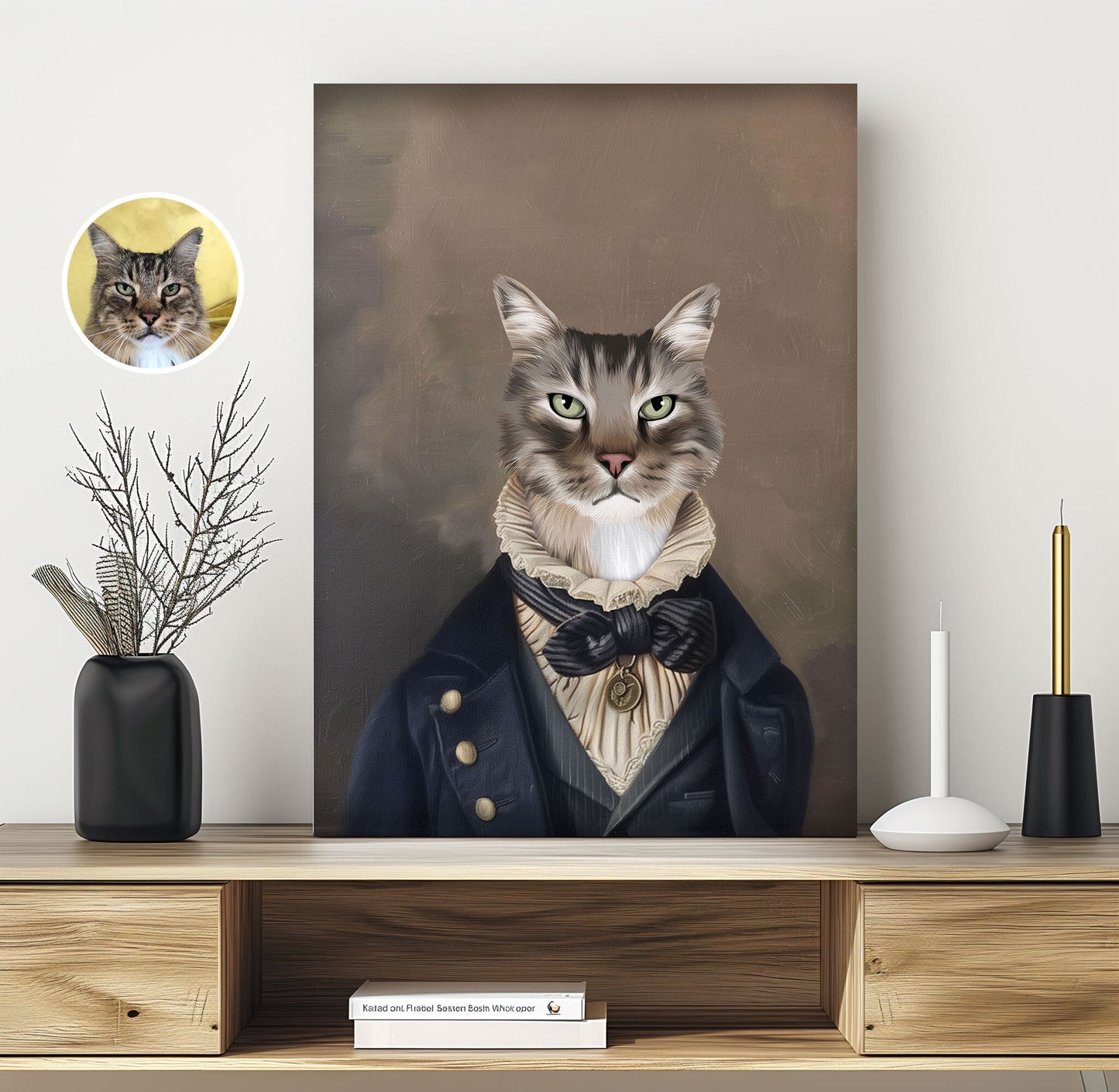 Custom Royal Pet Portrait- The Aristocrat