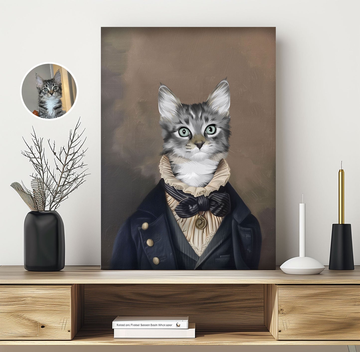 Custom Royal Pet Portrait- The Aristocrat