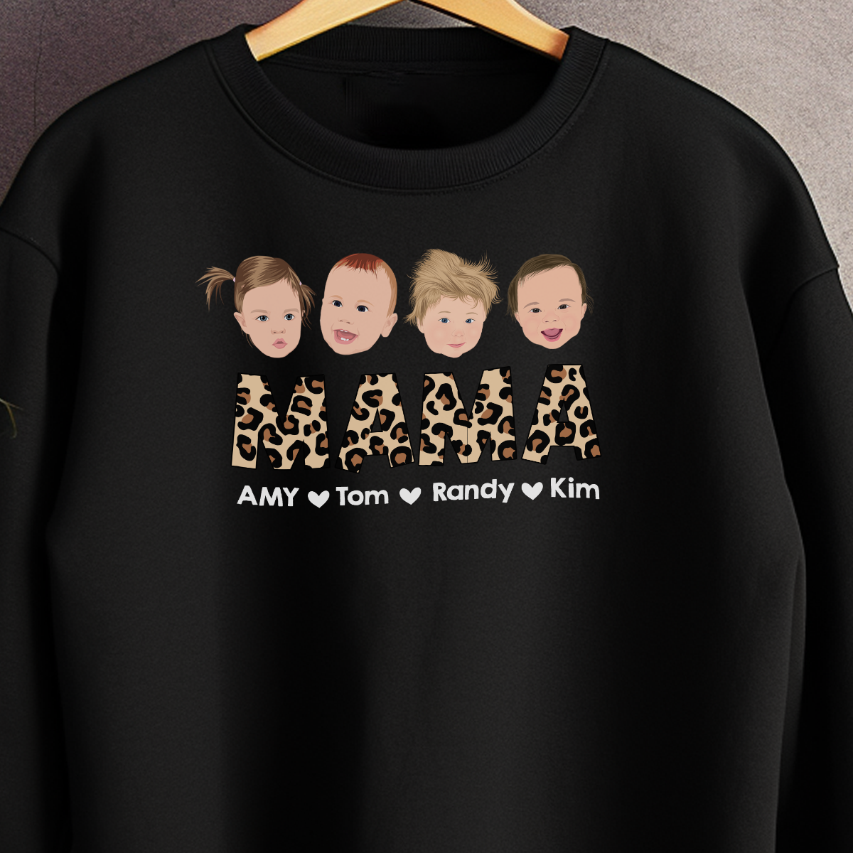 Custom Mama & Kids Sweatshirt