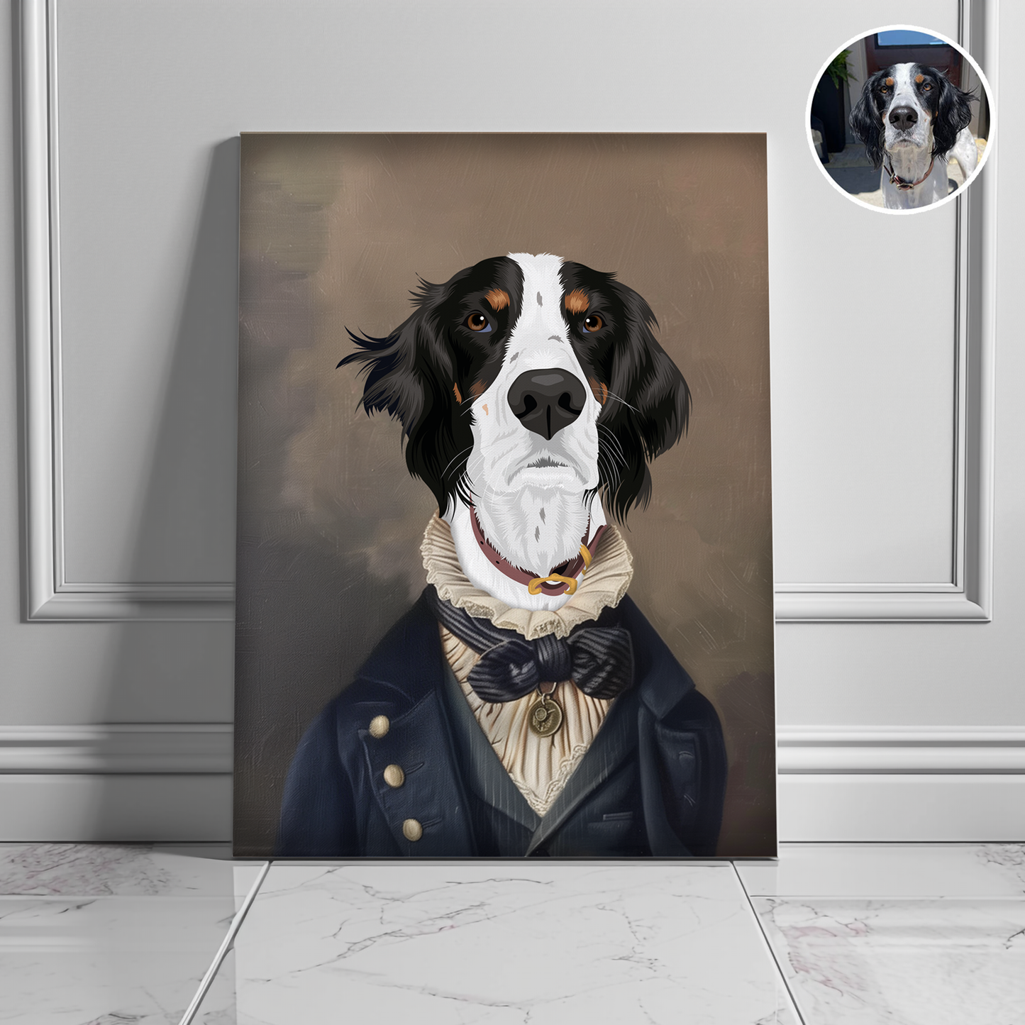 Custom Royal Pet Portrait- The Aristocrat