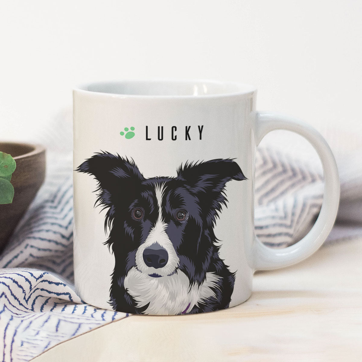 Pet Portrait Mug Personalized